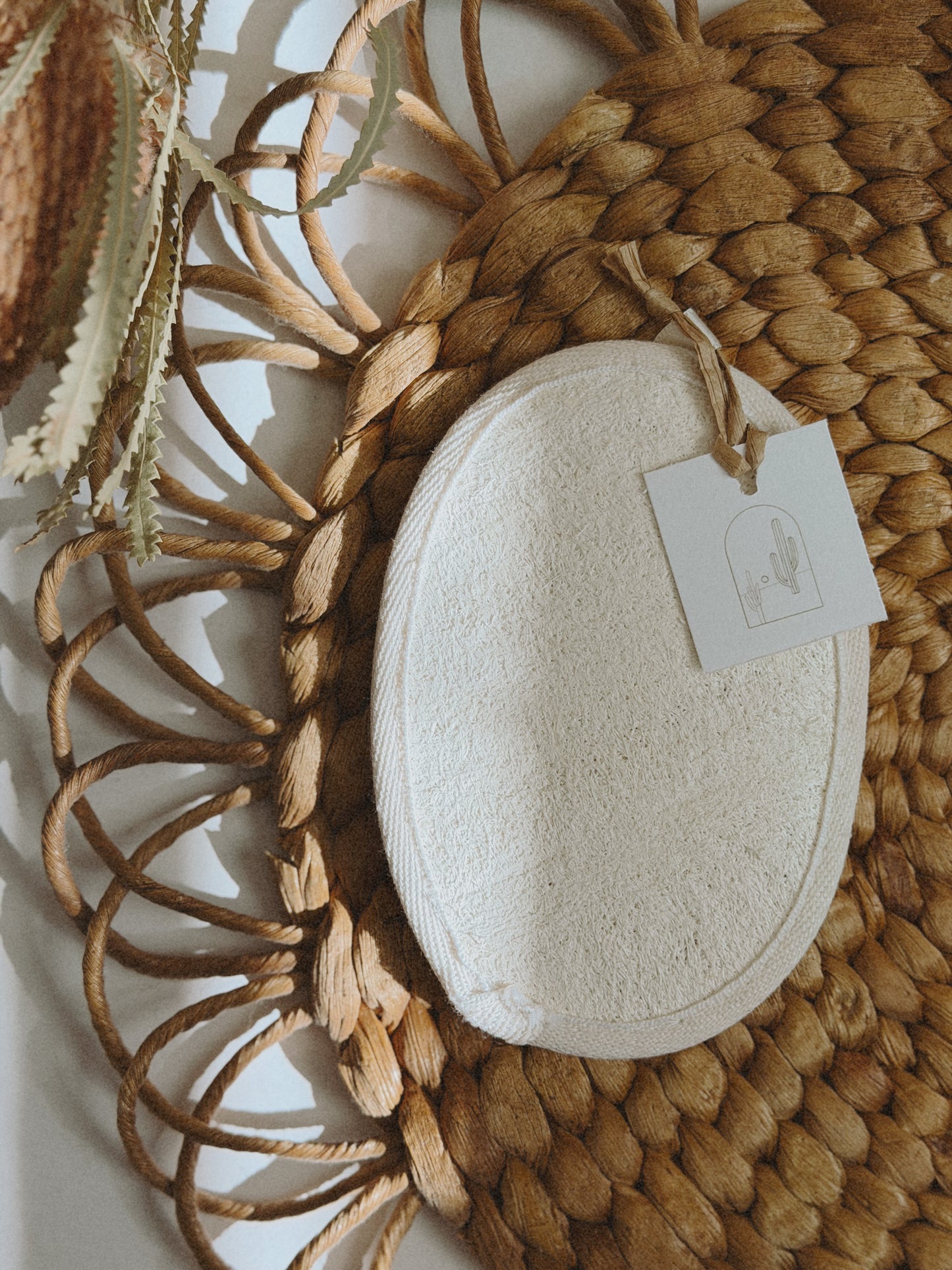 Natural Loofah Exfoliating Pad