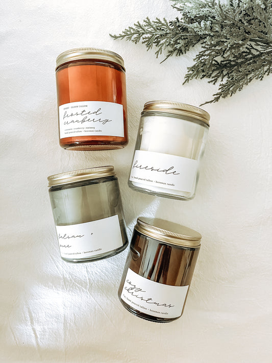 Winter Whispers Candle Collection