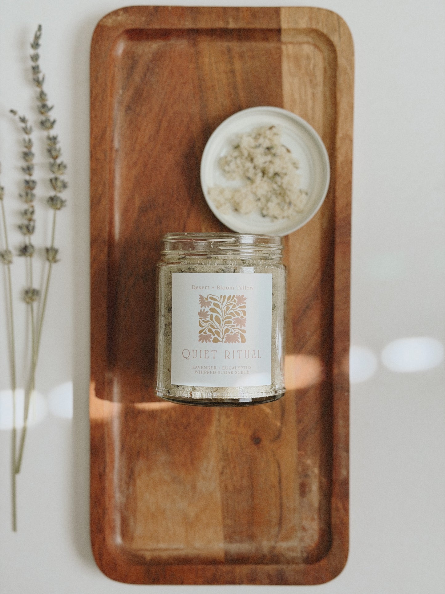 Quiet Ritual [Lavender + Eucalyptus] Whipped Sugar Scrub