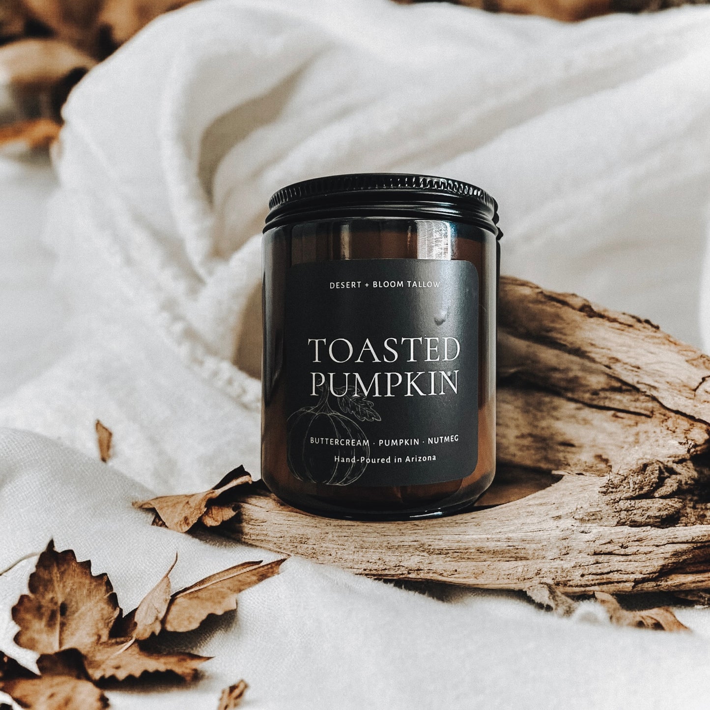 Whispering Autumn Collection, Amber Jar