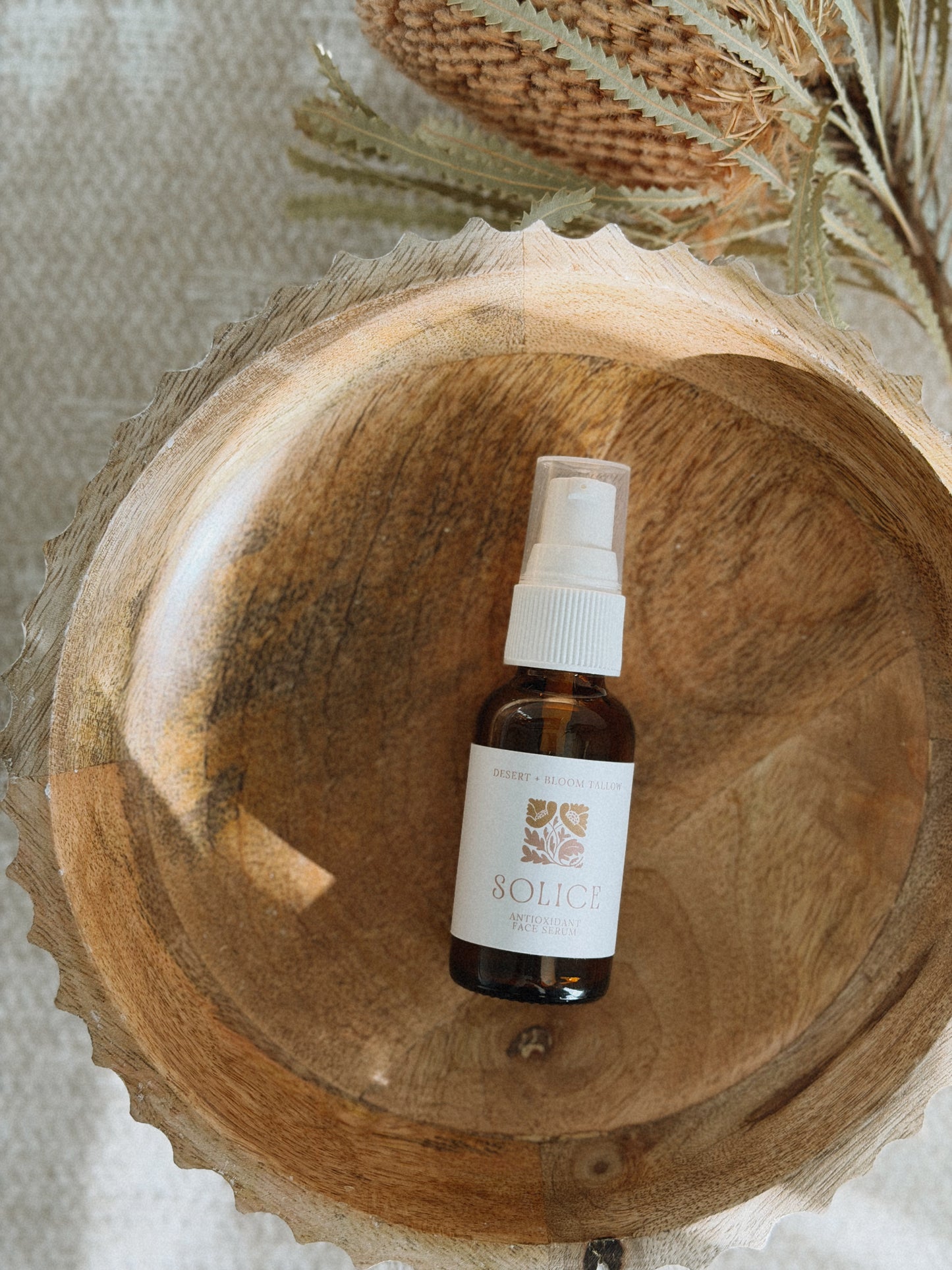Earthen Glow Collection: Antioxidant Serum + Balm