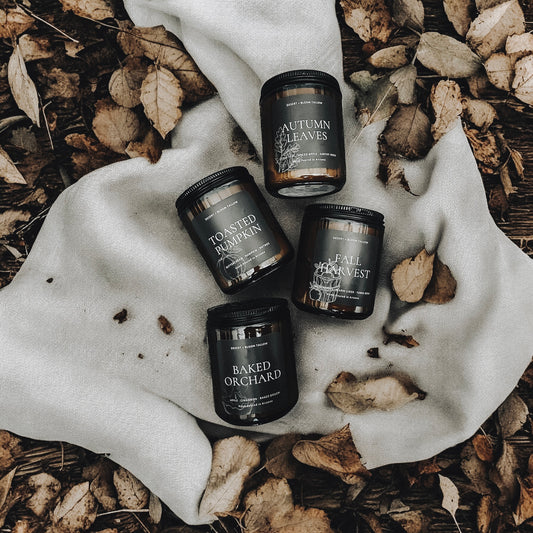 Whispering Autumn Collection, Amber Jar