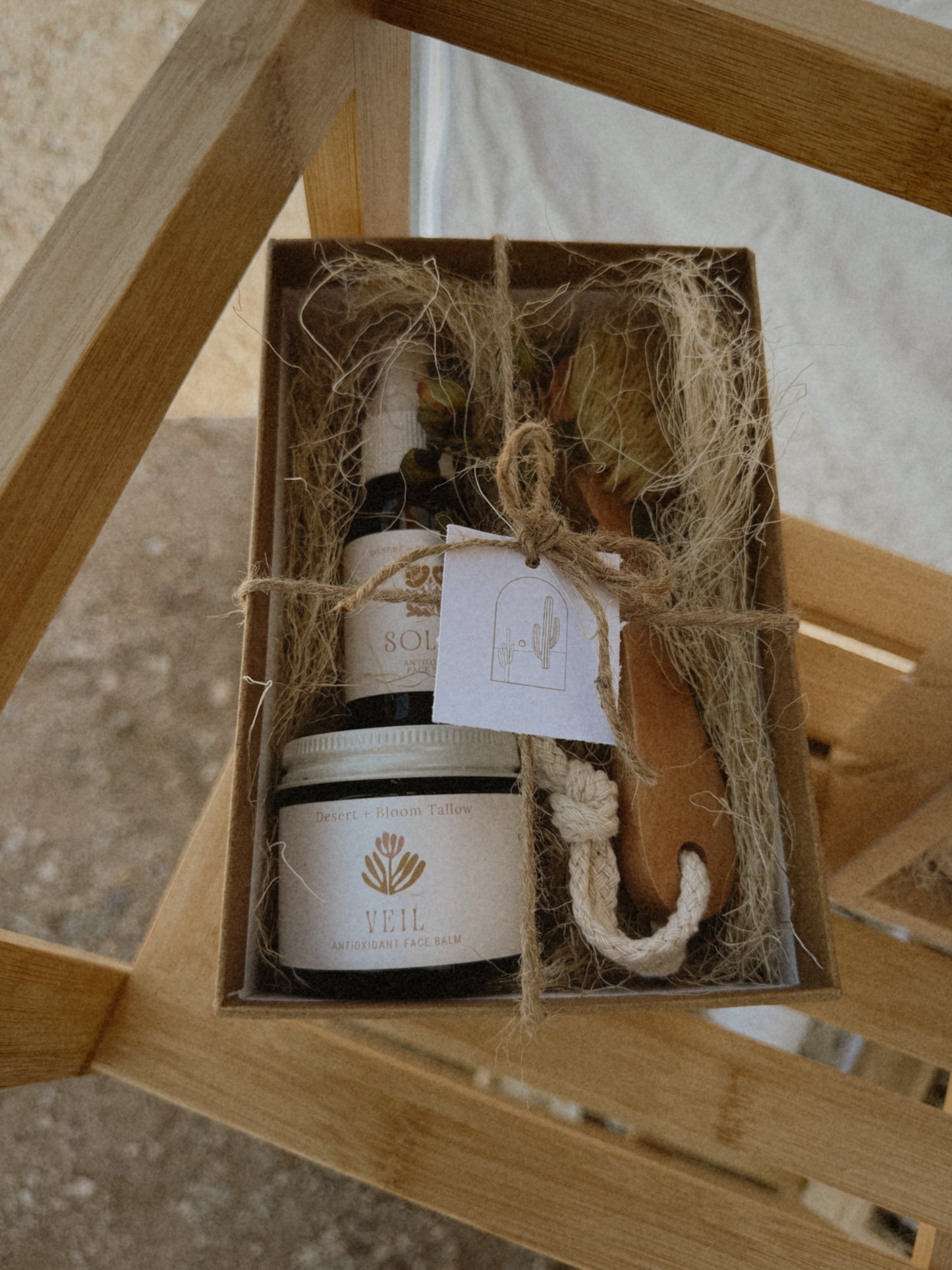 Earthen Glow Collection: Antioxidant Serum + Balm