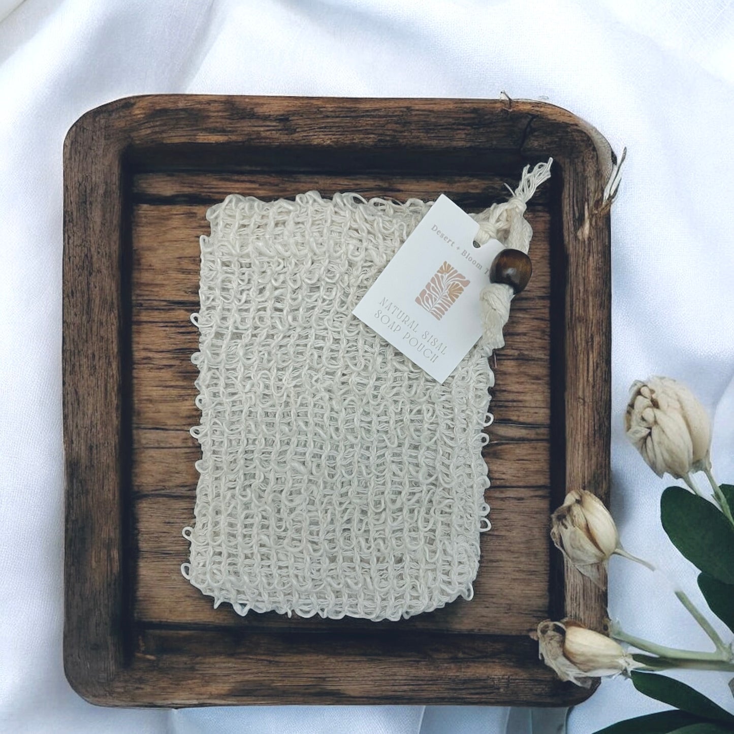 Natural Sisal Soap Bag