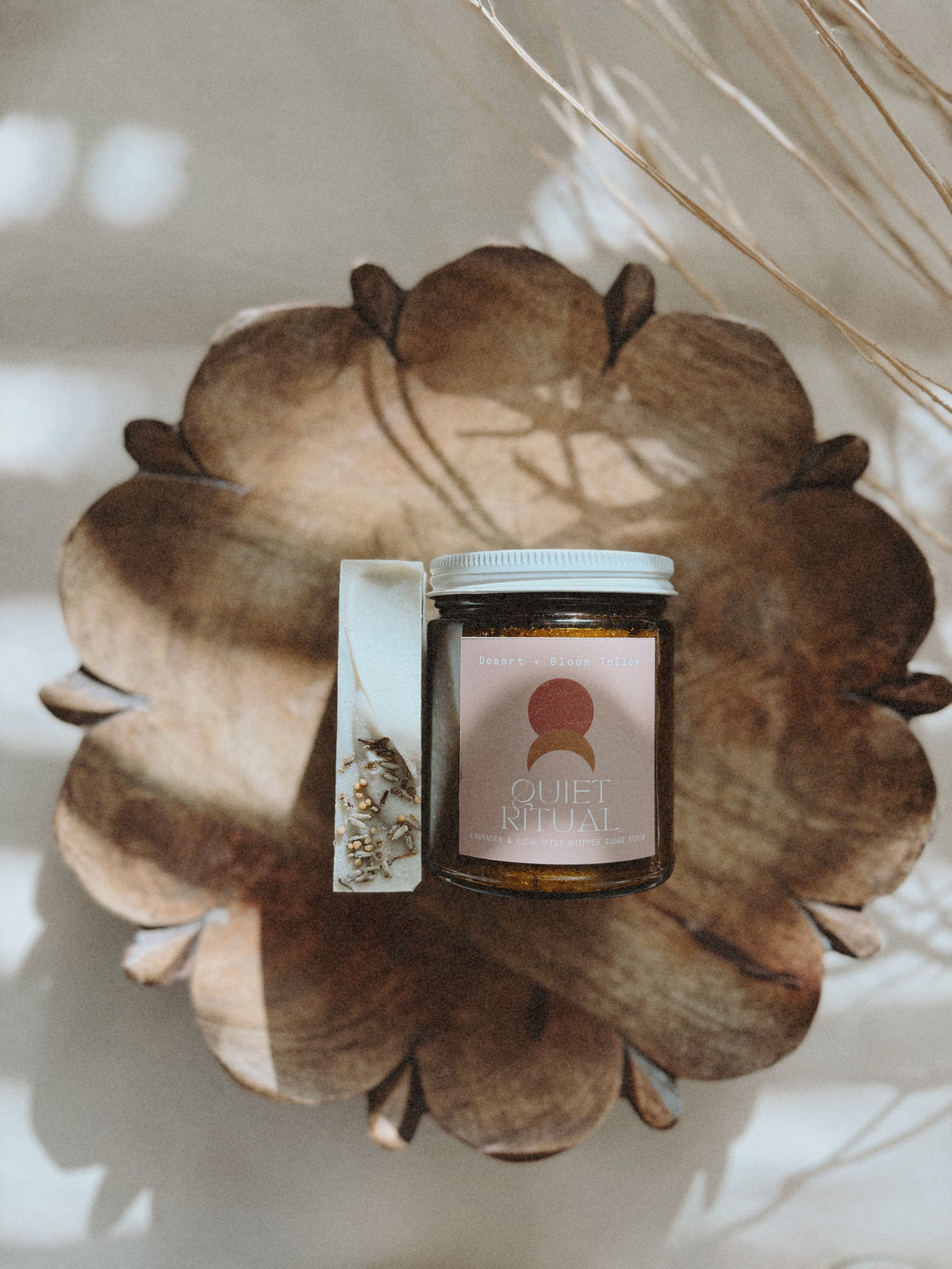 Quiet Ritual [Lavender + Eucalyptus] Whipped Sugar Scrub