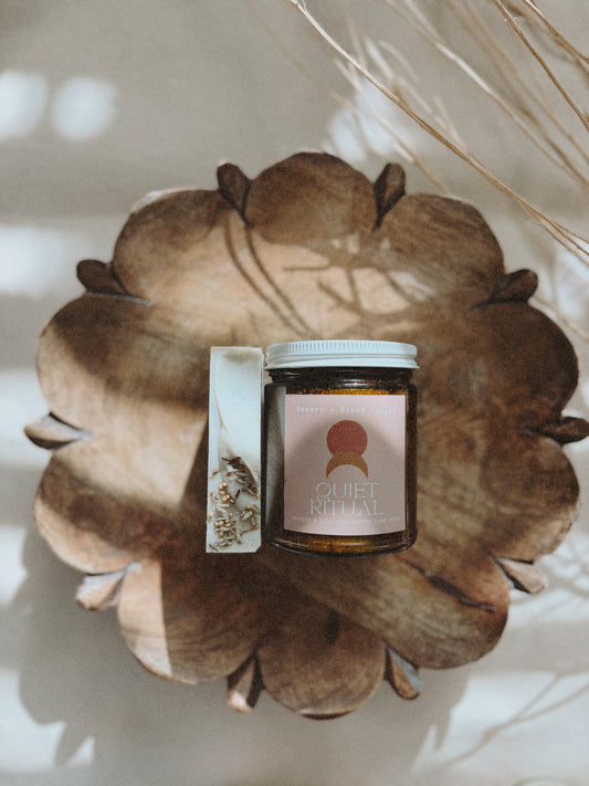 Quiet Ritual [Lavender + Eucalyptus] Whipped Sugar Scrub