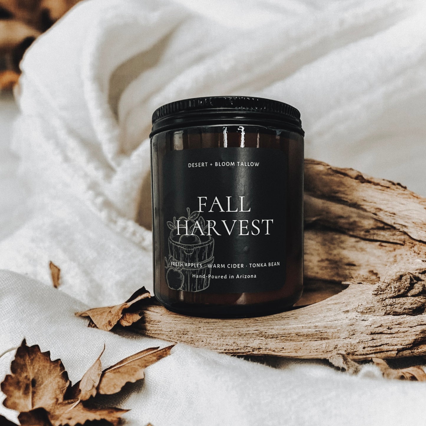 Whispering Autumn Collection, Amber Jar