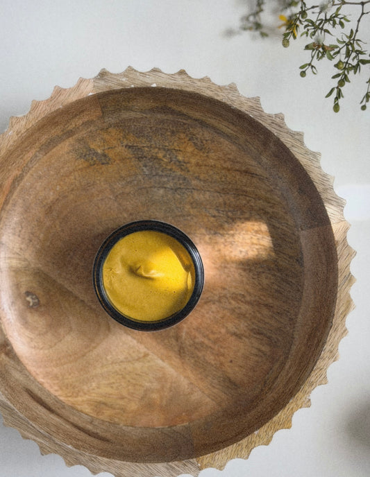 Desert Bloom Collection: Golden Dune Face Mask