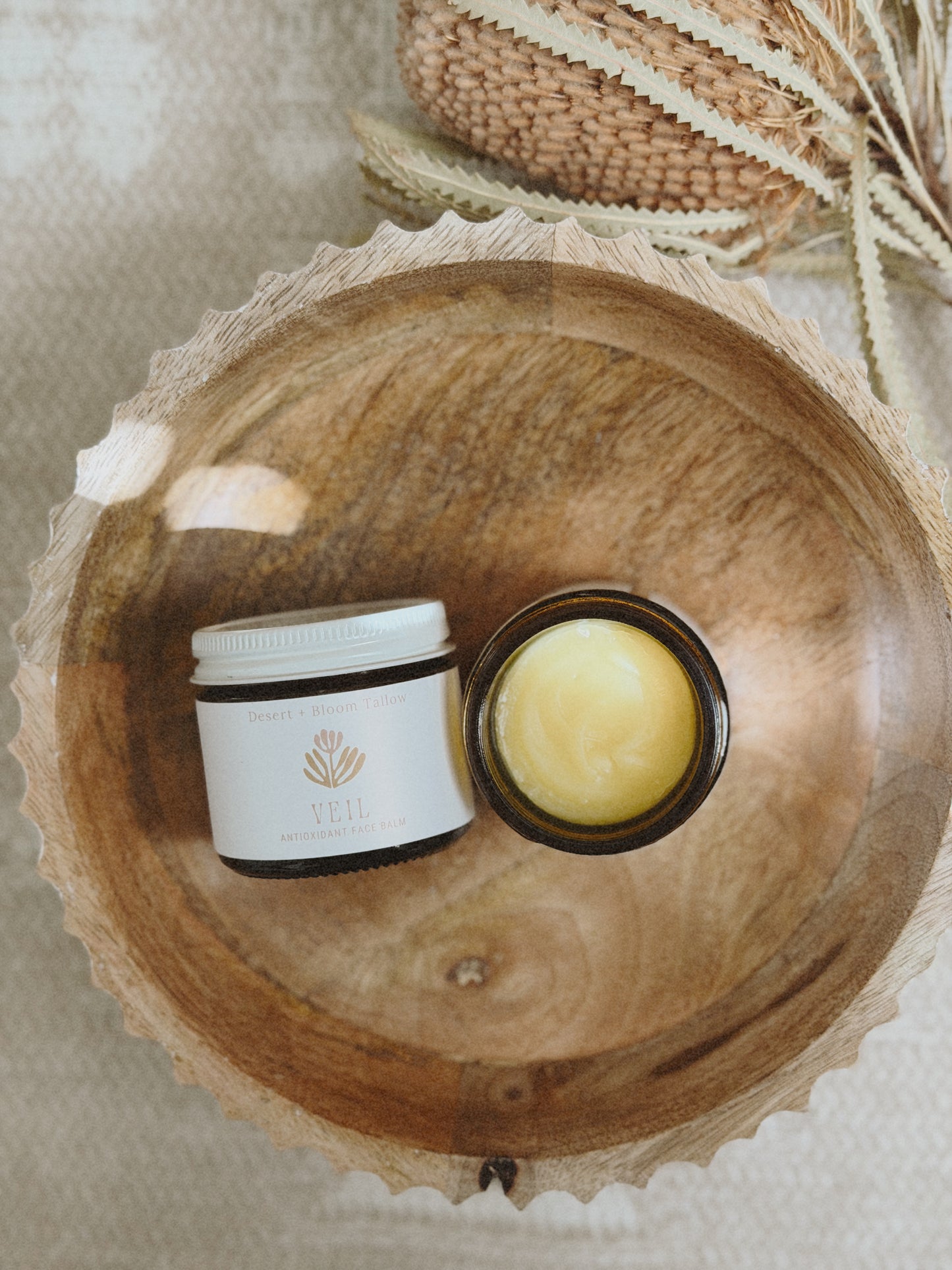 Earthen Glow Collection: Antioxidant Serum + Balm