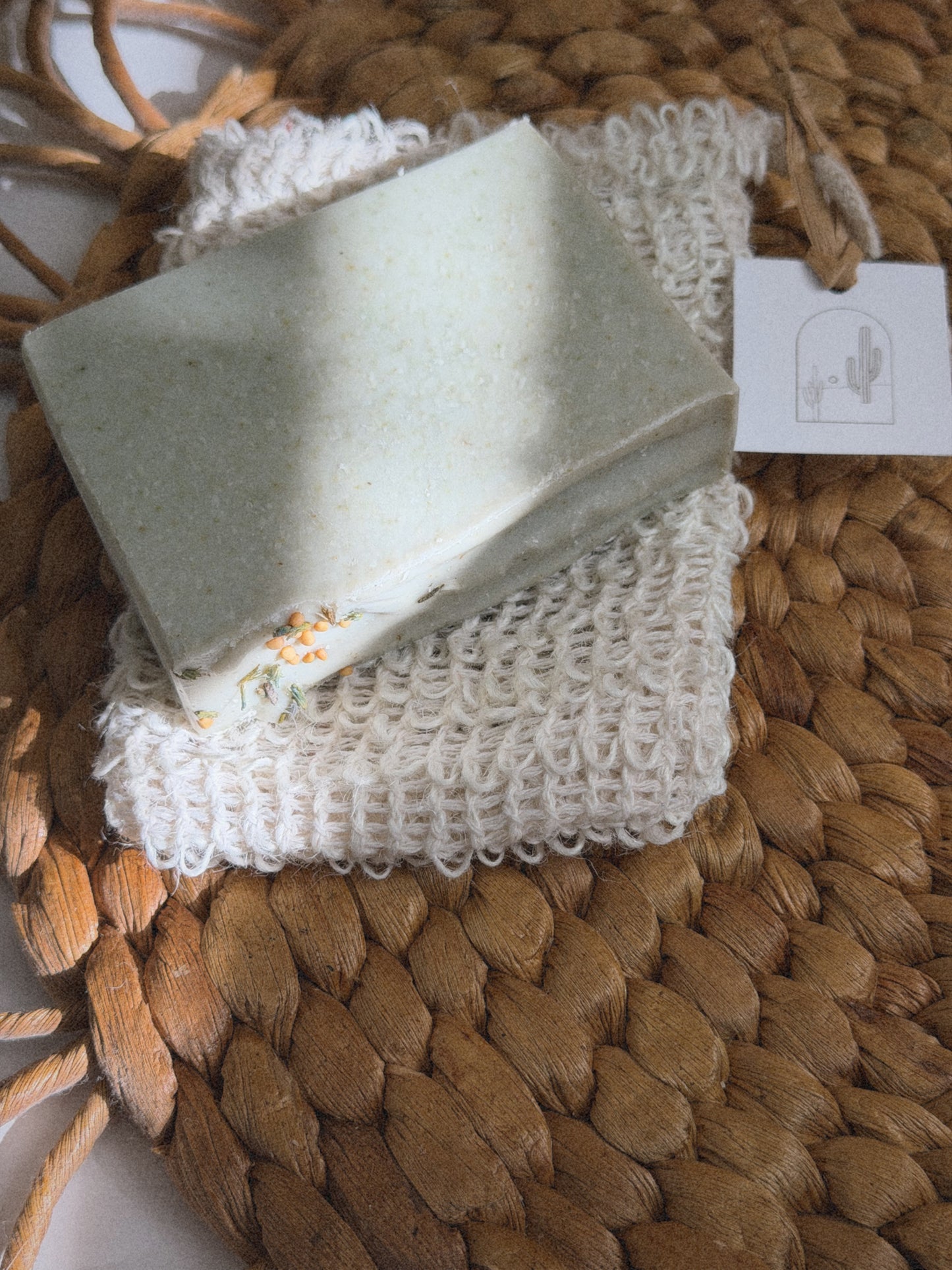 Natural Sisal Soap Bag